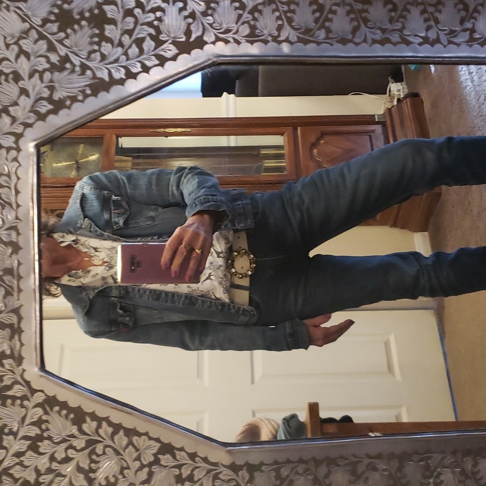 Solid Jeans vintage jean jacket sz Small